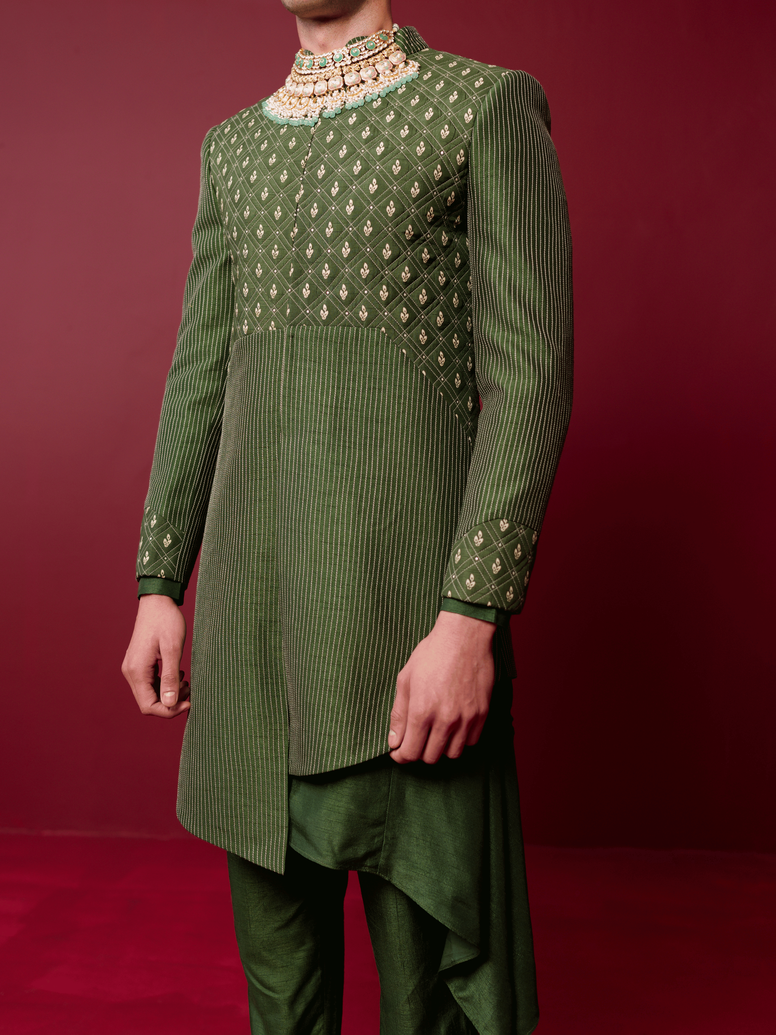 Satya Sherwani Set