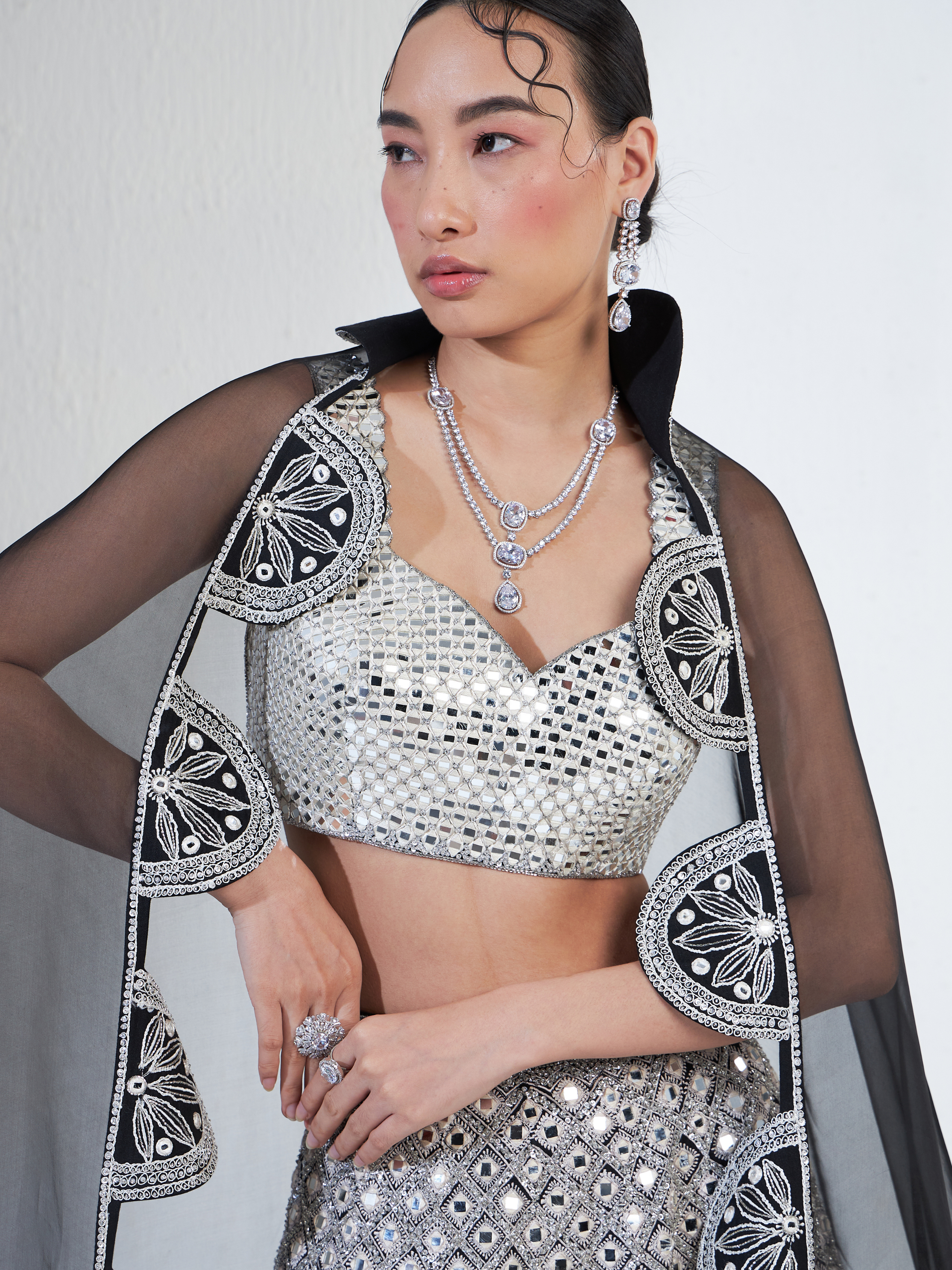 Echoed Emotion Lehenga