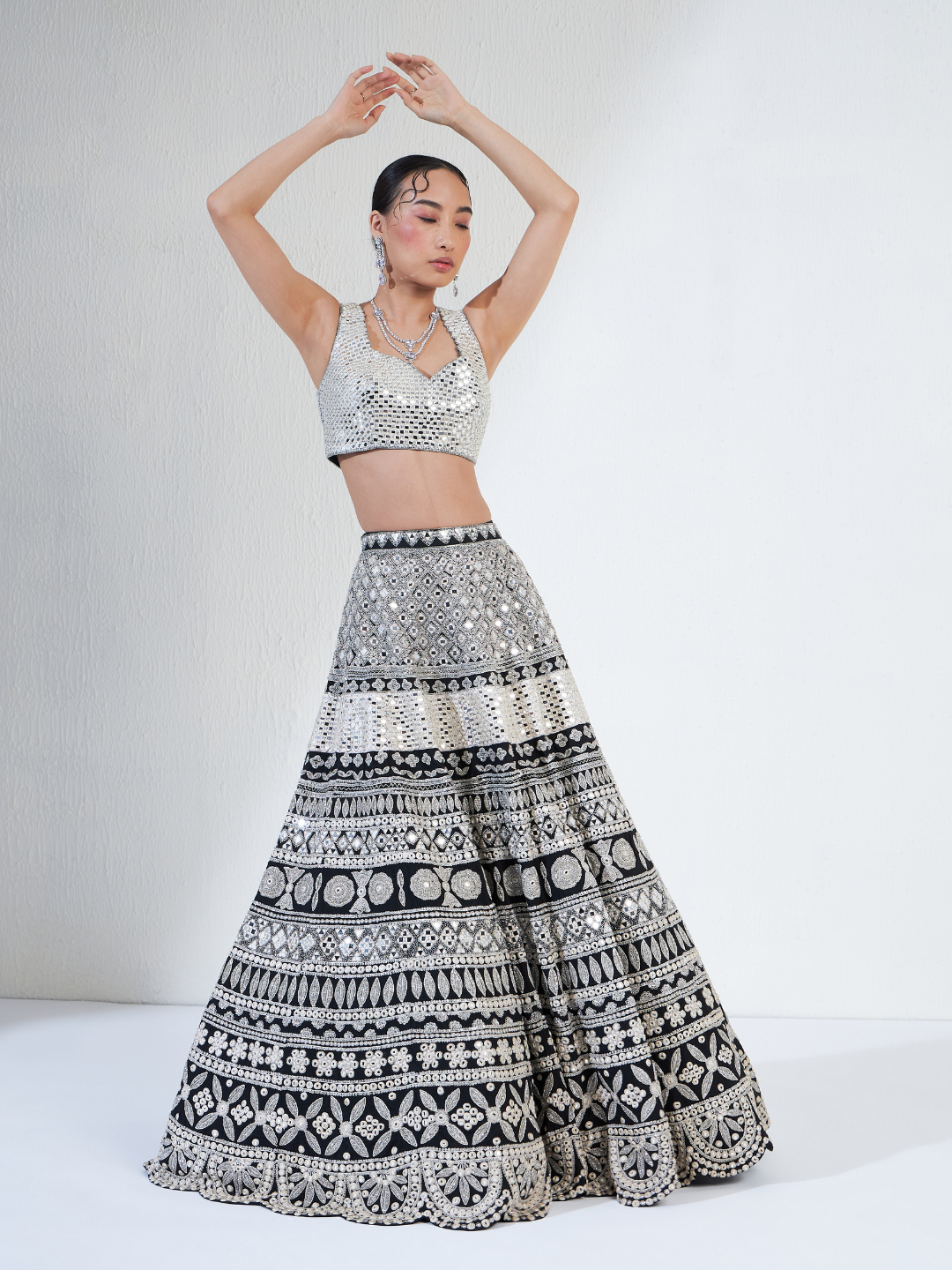 Echoed Emotion Lehenga